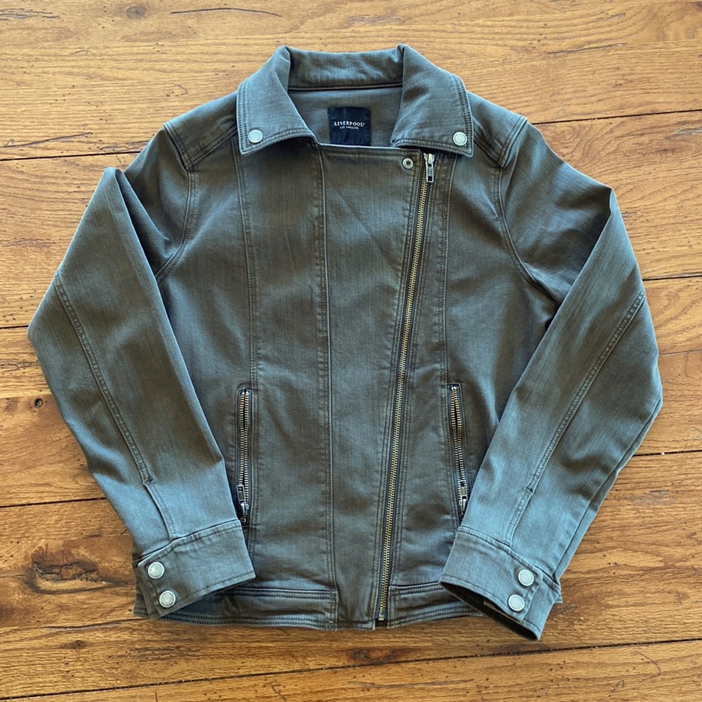 Liverpool Bradford Moto Denim Jacket